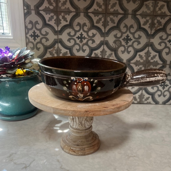 VINTAGE- COLLECTIBLE LANDERT 22 SWISS MADE FONDUE POT - Picture 1 of 4